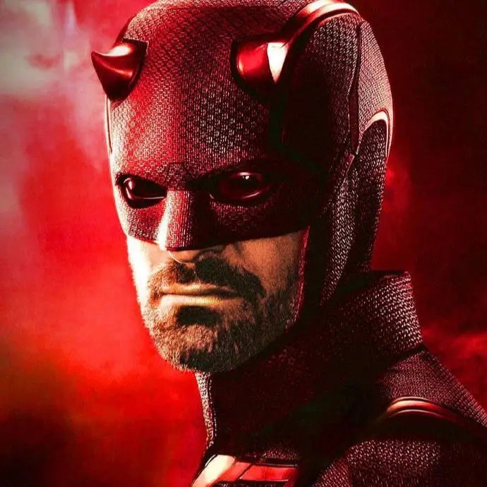 New 2025 Daredevil Born Again Mask Matt Murdock Headwear The Avengers Cosplay Helmet Superhero Headdress Party Masks Accessories