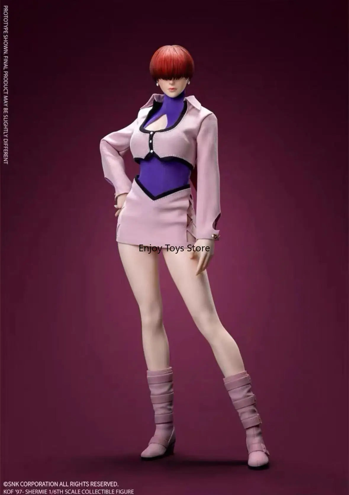 In-Stock Tuns Studio 1/6 Scale The King of Fighters '97: Shermie (Orochi Team) Poseable Action Figure