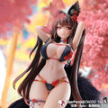 Bearpanda&Tacco Rose Bara Fox Girl 1/6 Scale Anime Figure With Plush Tail Standing Pose Collectible Model Pvc Statue Toys