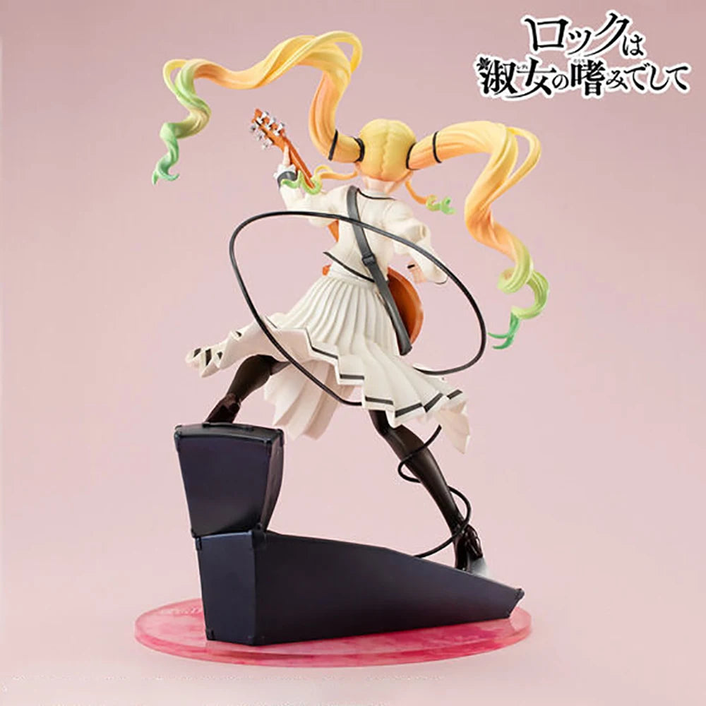 100% Original in Stock MegaHouse Rock Wa Lady No Tashinami Deshite Suzunomiya Lilisa Anime Figure Action Figure Birthday Gift