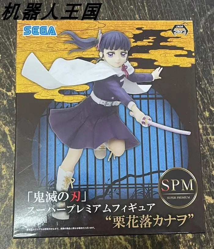 В наличност Оригинална SEGA Demon Slayer: Kimetsu No Yaiba Tsuyuri Kanao 17CM PVC екшън фигурка Модел Подаръци Колекции Кукла