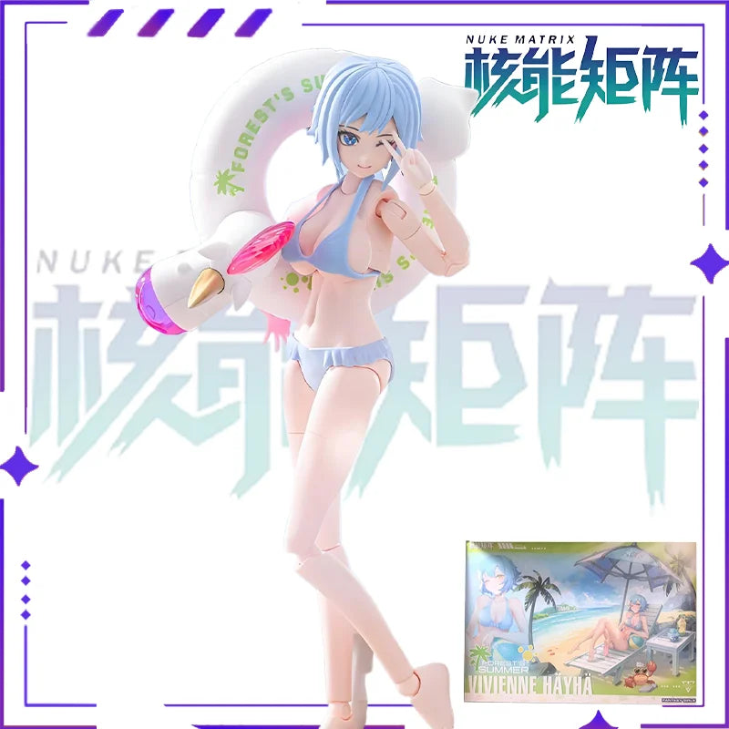 New Stock Genuine NUKE MATRIX Machine Assembly Model Forest Summer Vivian Haye Summer Shining Movable Model ToyCollectibles Gift