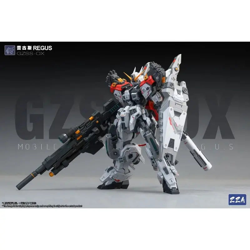 【IN STOCK】ZZA REGUS GZSS-OX-001 Captain Mobile Suit Assembly Plastic Model Kit Collectible Mecha Figure For Hobby Enthusiasts