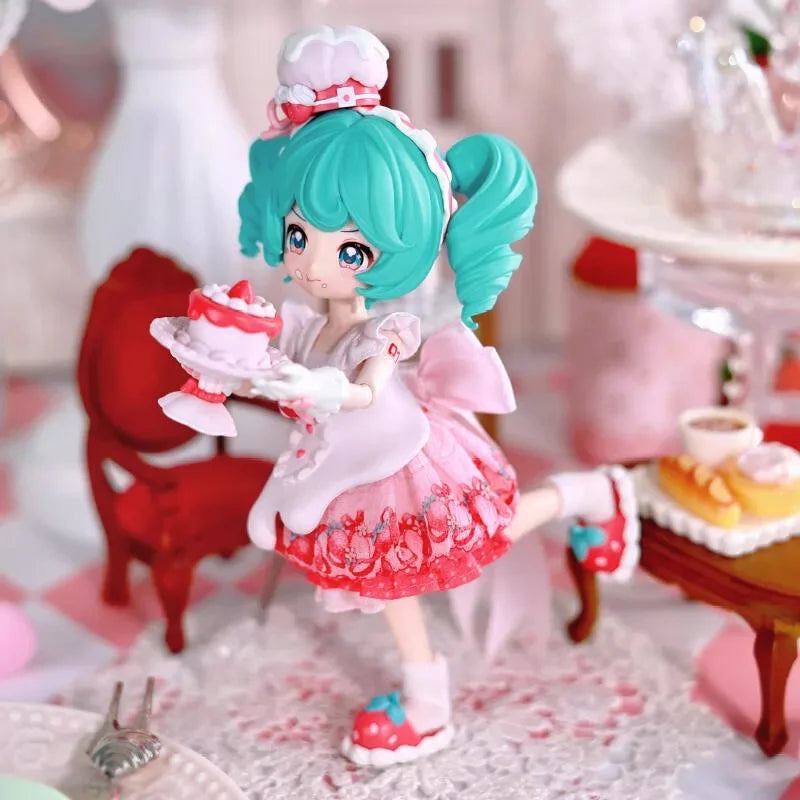 In Stock FANTASTICS HATSUNE MIKU Strawberry Cake WITH YOU 2025 SERENDIPITYEDITION Q Ver. VIVID ECHOES Movability Mooel Toys