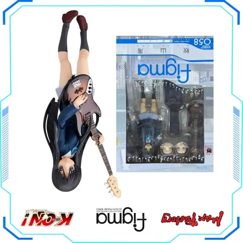 Maxfactory figma K-ON! Anime Yui Hirasawa Mio Akiyama Ritsu Tainaka Tsumugi Kotobuki Azusa Nakano Action Figure Model Gift