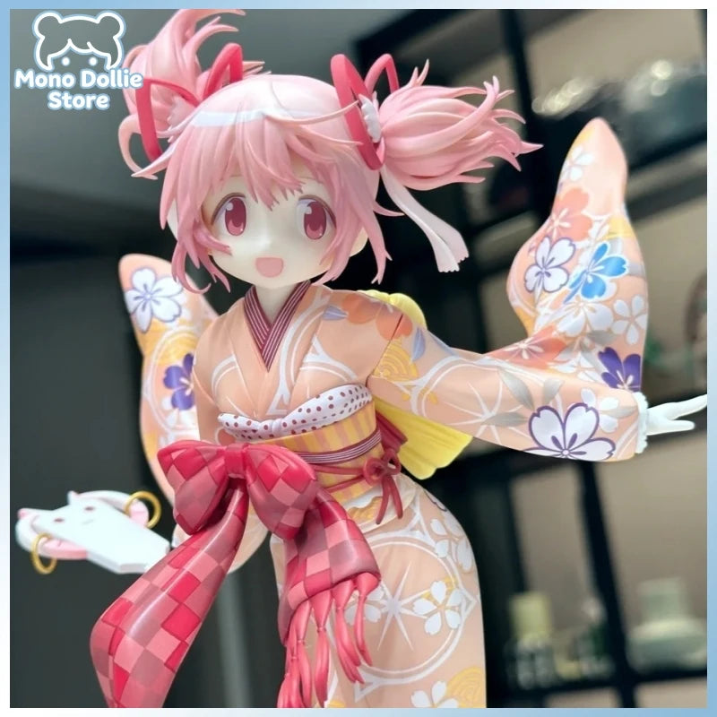 Genuine Puella Magi Madoka Magica Kimono Ver. Kaname Madoka 1/7 Figure F:Nex Magia Record Desktop Decoration Collect Model Gift