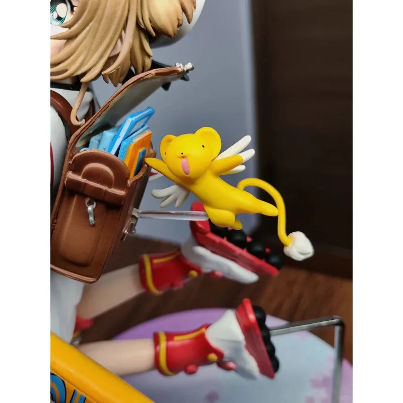 24-hour Shipping Action Figure Cardcaptor Sakura Kinomoto Sakura Statue Anime Figure Collectible Model Toys Decoration Gift