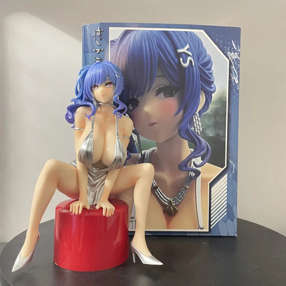 20CM Azur Lane Manjuu St. Louis 1/7 мащаб PVC екшън фигурка аниме фигурка модел играчки колекция кукла подарък