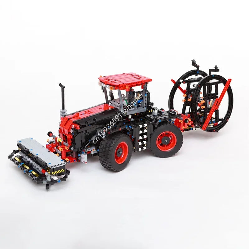 3385pcs MOC Claas Xerion TRAC VC 8 Attachments C Model Building Blocks Architecture Toy DIY Christmas Gift Idea Brick Birthday