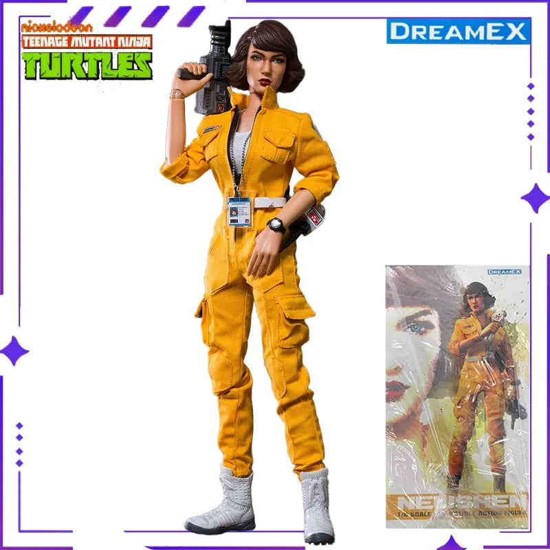 Authentic DreamEX Original Ninja Turtles Series Michelangelo&Donatello 1/6 Anime Mobile Doll Model Toy Gift Collection in Stock