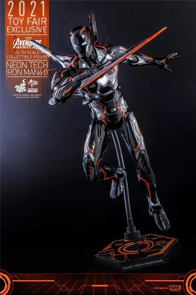 【MT】Hot Toys MMS597D39 Marvel Iron Man MK50 Chuangba Lightspeed Orange 4.0 1/6 Collection of Doll Model Toys