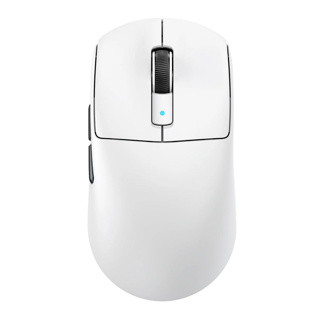 Геймърска мишка ATTACK SHARK R6 Ultralight 39g Wireless 8K, PAW3950MAX сензор, Nordic 52840, 42K DPI, 2.4G/BT/Кабелна, за PC/MAC