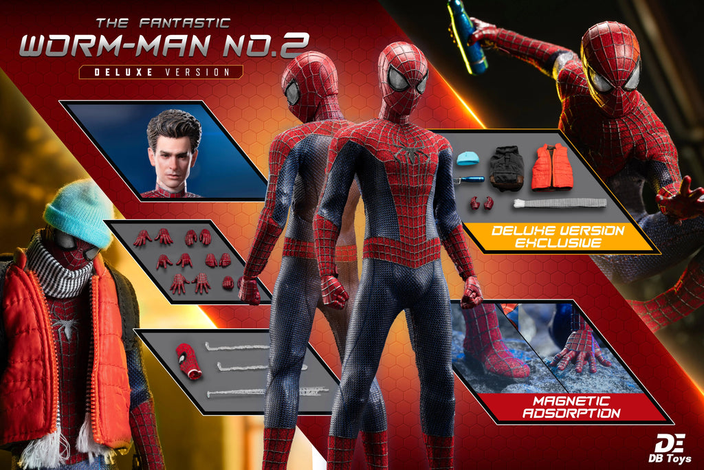 DBToys 6in Studio Amazing Bugman No. 2 Amazing Spider-Man Action Figure Soldier 1/12 Figure