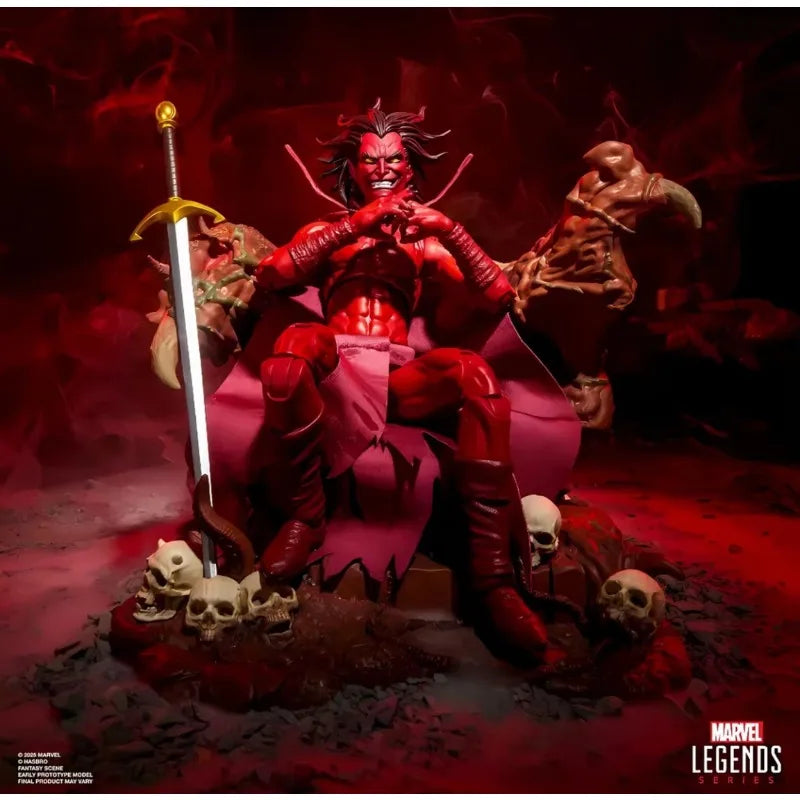 【Pre-sale July 2026】New Original Hasbro MARVEL LEGENDS Series Marvel’s Mephisto with Infernal Throne Action Figure Toys Gifts