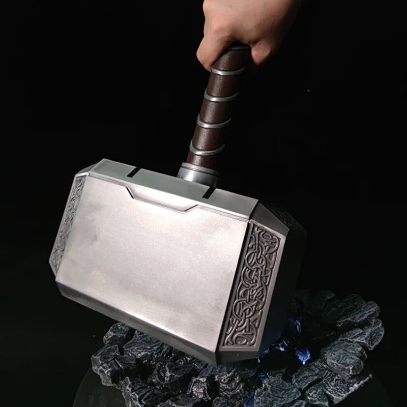 New Hcmy Avengers 4 Thor'S Hammer 1:1 Scale Full Metal 2.0 Version Model Collectible Toys & Hobbies Action Figure Accessories