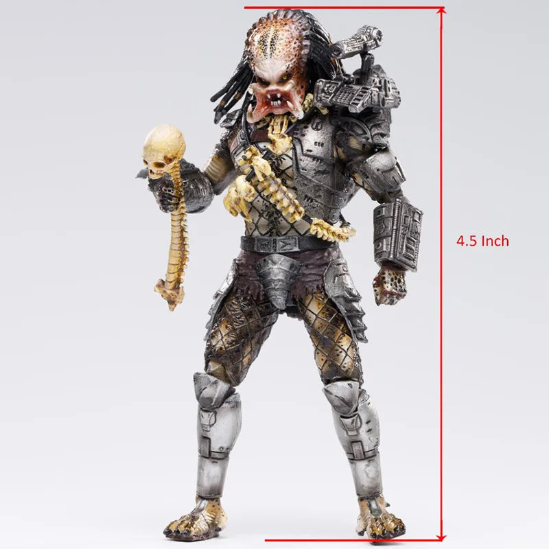 Haia Alien Vs Predator  3.75 Inch Super Articulated Lone Wolf Action Figure New Blood Model Collectible Toy