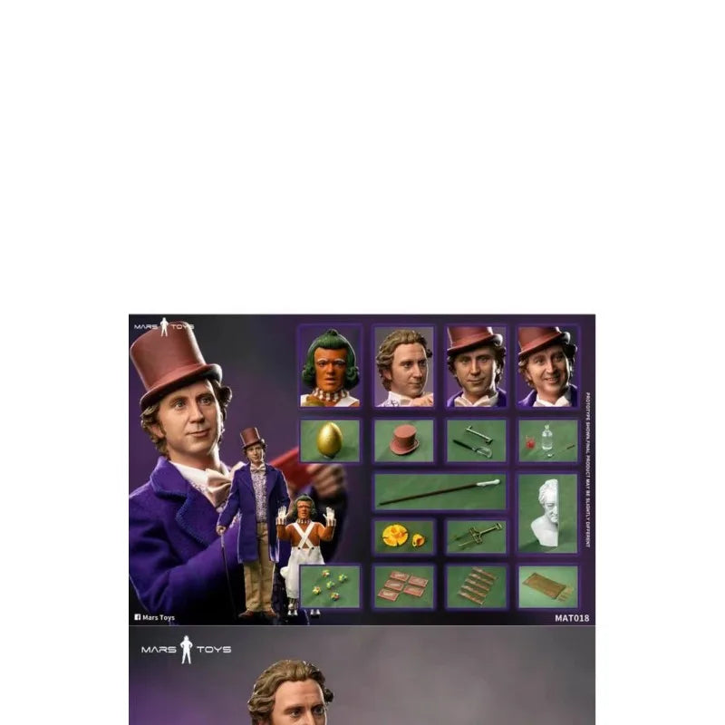 Mars Toys MAT018 1/6 Men's Soldier Candy Boss Gene Wilder Dwarf Full Set 12-inch Action Figure Collection Toy Gift