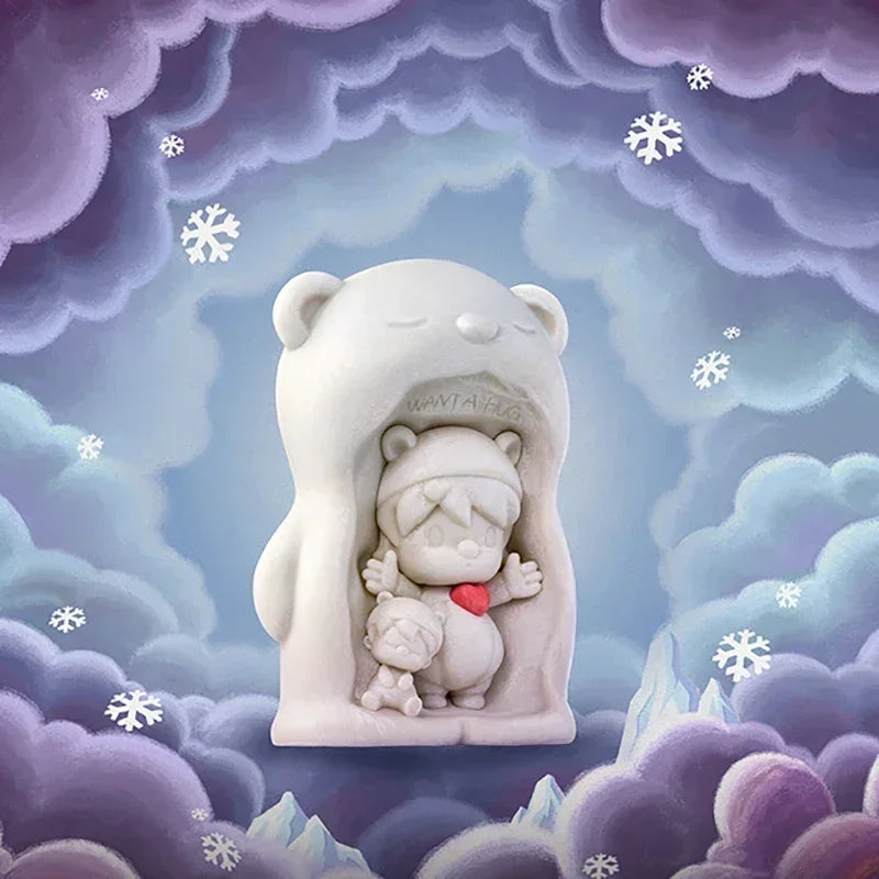 POP MART Sweet Bean I Want a Hug-Serie Blindbox-Spielzeug Kawaii Anime-Actionfigur Überraschungs-Mystery-Box Puppen Mädchengeschenk