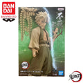 В наличност Bandai Original Banpresto Demon Slayer 15 Shinazugawa Sanemi Iguro Obanai Action Figure Модел на кукла Чисто нова в кутия