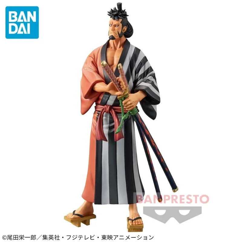Original Bandai One Piece Kinemon DXF THE GRANDLINE LADY EXTRA KOMURASAKI Actionfiguren Anime Figur Spielzeug 17cm PVC