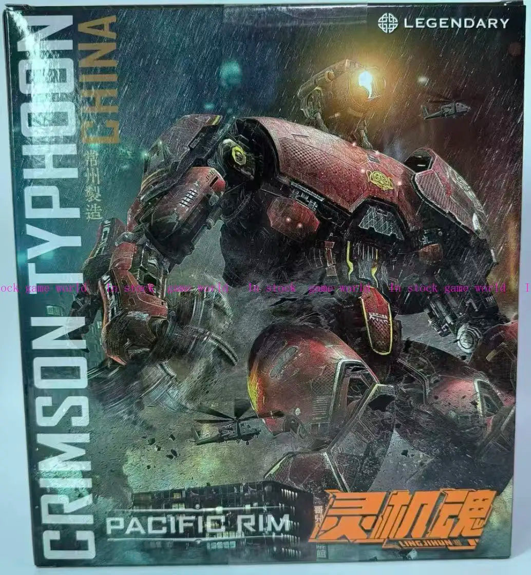 In Stock LINGJIHUN Pacific Rim Crimson Typhoon 19cm Movable Action Figure - Collection Model Boy Gift