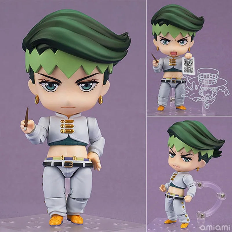 Anime Jojo's Bizarre Adventure Guido Mista Risotto Nero Q Version Action Figure Pvc Toy Model doll Toys Gift