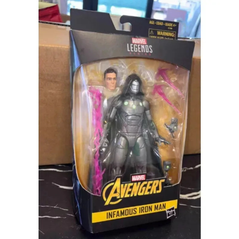 【In-stock】Hasbro Marvel Legends Infamous Iron Man 6-Inch Anime Figure Toy Collectible Figure