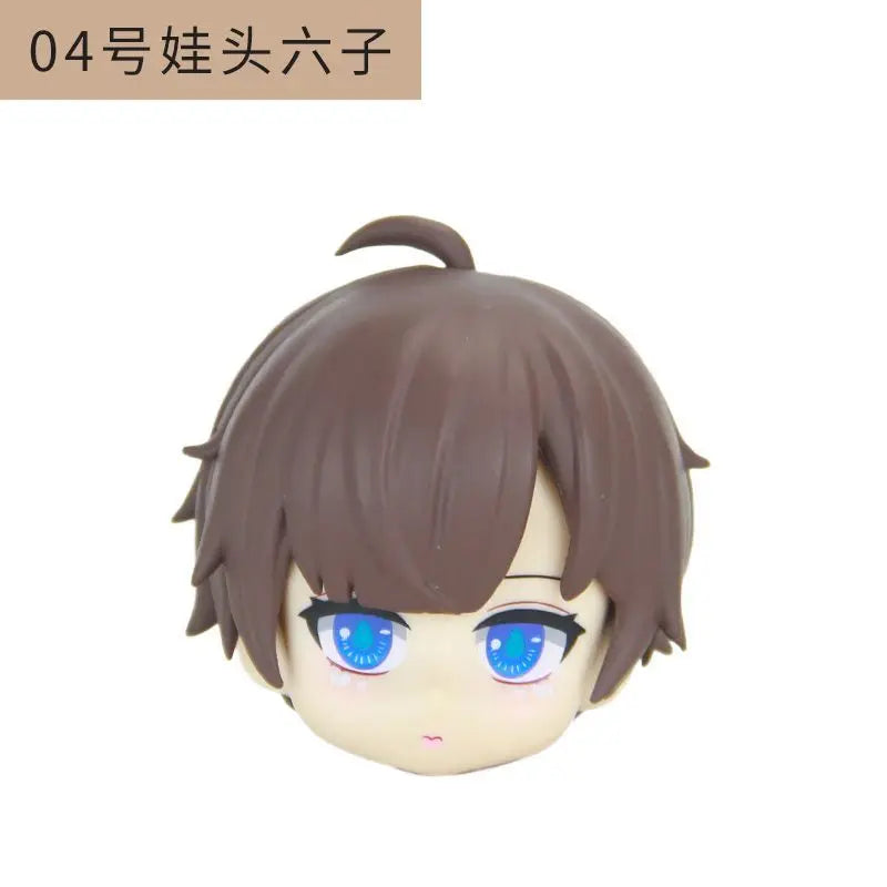 New 2025 1/12 BJD Doll Hairstyle Head GSC Replacement Hair And Face for Obitsu11 Ob11 YMY Body Doll Accessories Surprise Gift