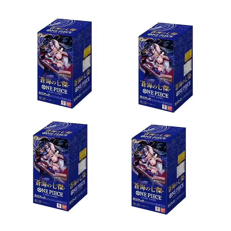 100% Original Bandai One Piece TCG OP-14 Blue Sea Seven Heroes Booster Box Opcg Card Japanese Card Game Sealed Collect Gift Set