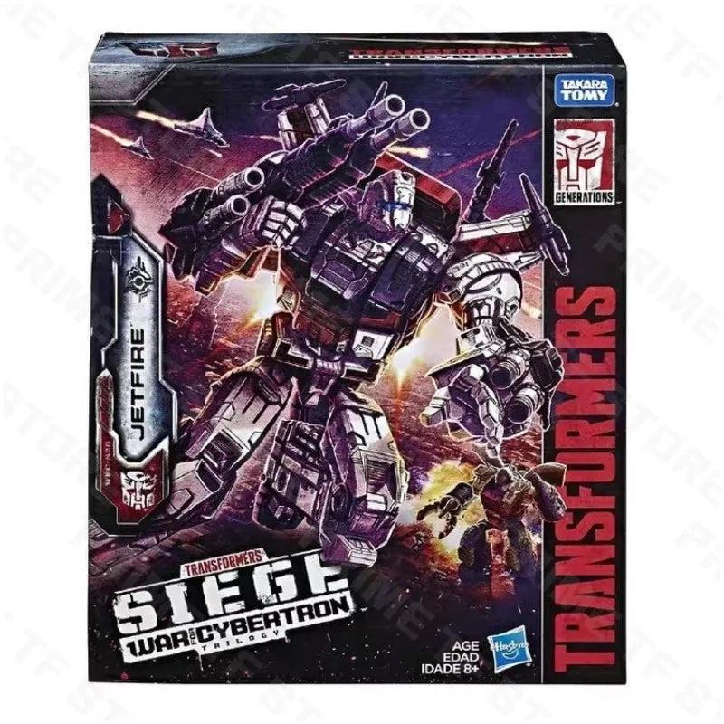 Original Hasbro Transformers War for Cybertron Siege WFC-S28 JETFIRE Commander-class Anime Figure Action Toy