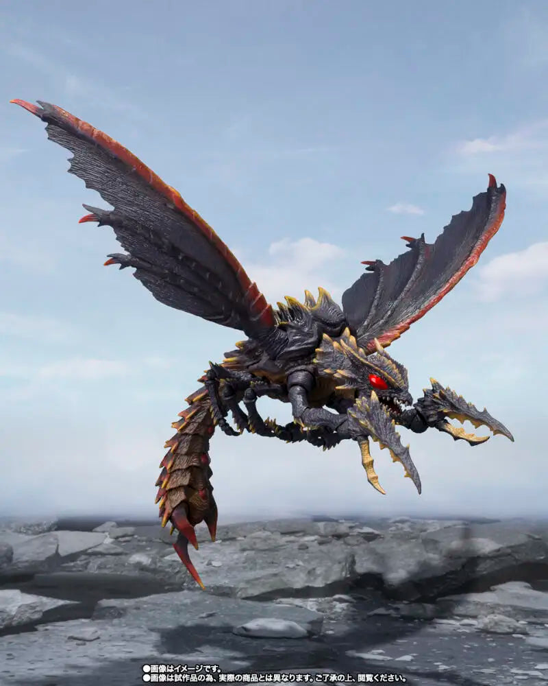 In Stock Genuine Bandai SHMonsterarts Godzilla Vs Megaguirus Figure Anime Action Model Toy