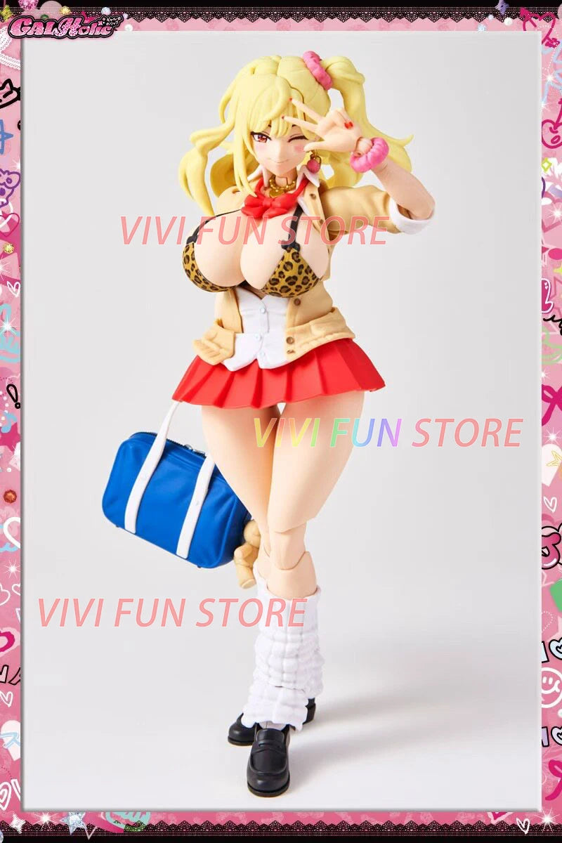 In Stock AMAKUNI Original 1/10 Beautiful girl GALHolic Assemble Model Toys Action Figures