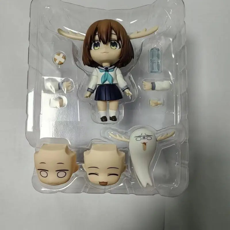GSC Nendoroid 2752 Shikanoko Nokonoko Articulated Q Style Anime Figure Collectible With Swappable Ghost Accessory For Anime Fans