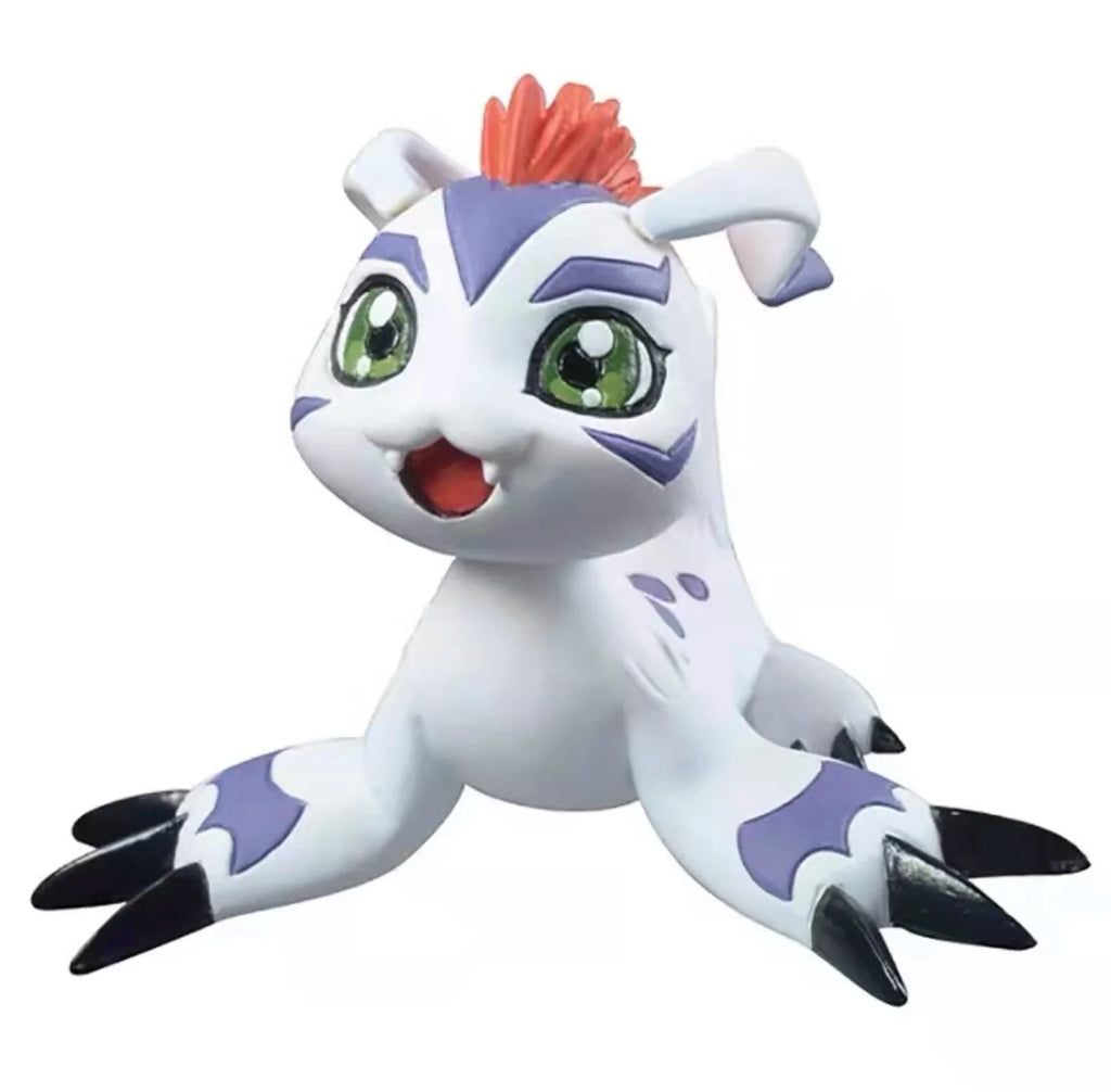 In Stock Bandai Megahouse DATA Anime Digimon Gabumon Tailmon Agumon Original Figure Model Collectible Decoration Ornament Gift