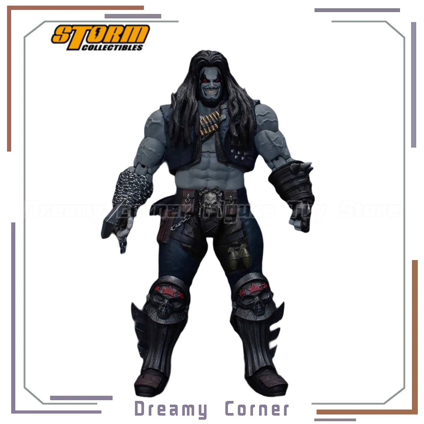 【In Stock】Original STORM COLLECTIBLES Injustice League Series LOBO 1/12 Action Figure Toy Model Gift