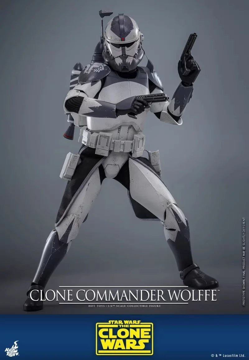 Collectible Hot Toys TMS141 1/6 Scale Male Soldier Wolffe Shape Restoration Full Set 12in Action Figure Model Toys For Fans Gift