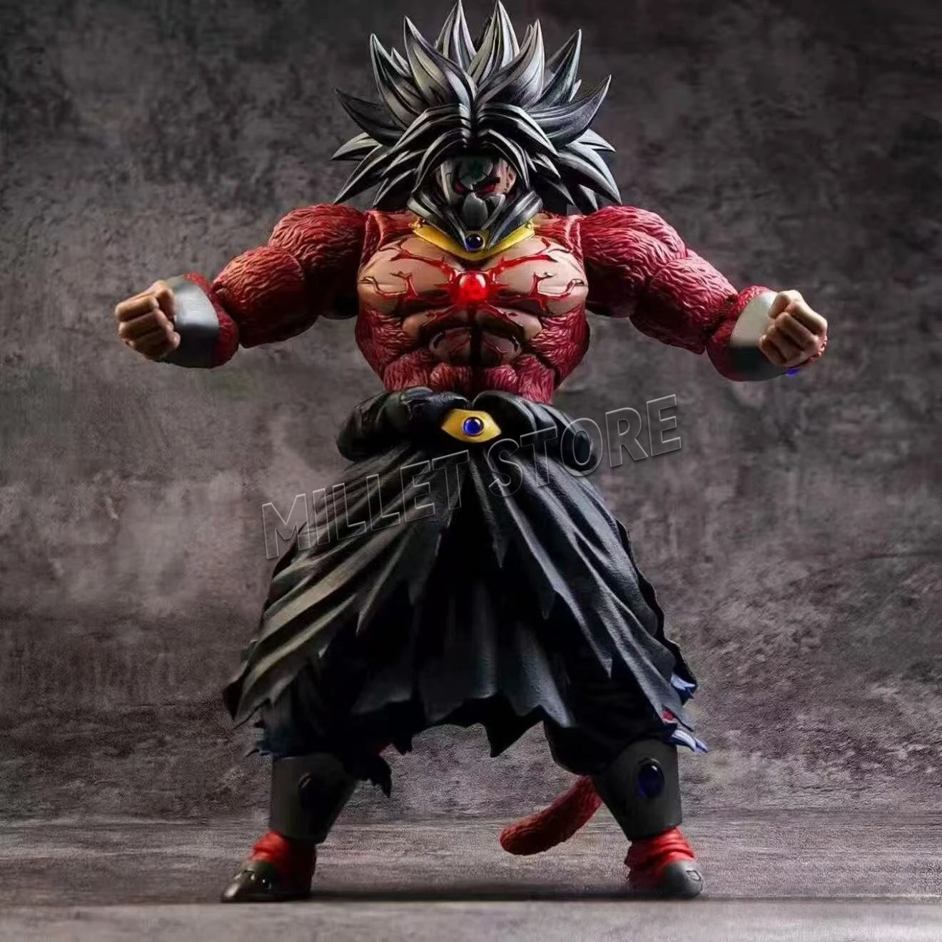 Kong Dragon Ball SHF Super Saiyan Super Saiyan Four Broly MA08L,09L,10L,11L Moving Figure Model Collection Toy Gift