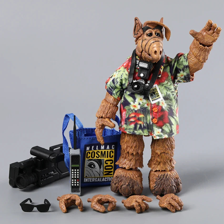 SDCC 2023 NECA Cosmic Con Alf Exclusive Action Figure