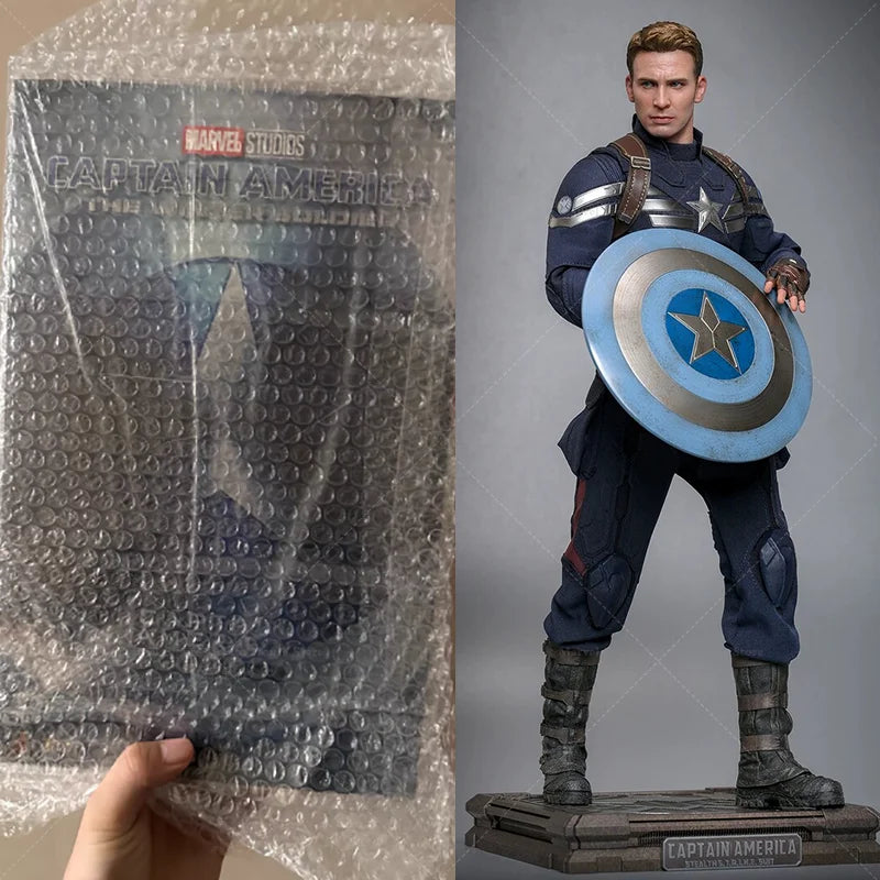 1/6 Scale Stealth Suit American Hero Steve 12-inch Full Set Action Figure Soldier Height About 31CM In Stock HOTTOYS MMS783 2.0