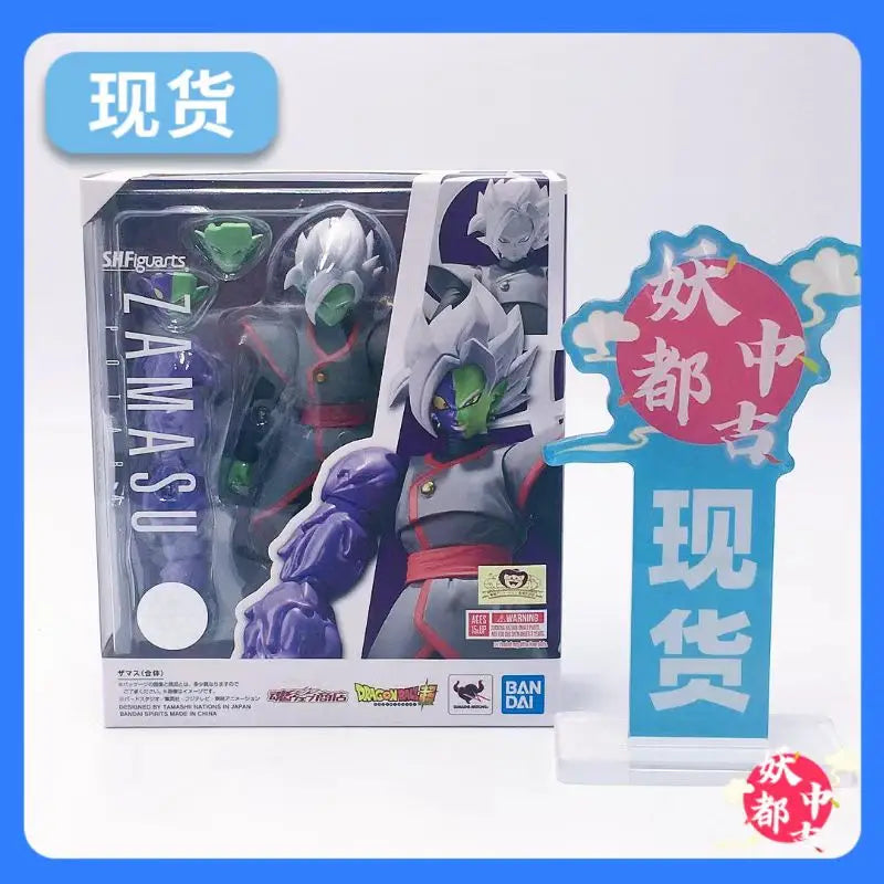 in-stock items to favorites100% Original Bandai Dragon Ball Sh Figuarts Shf Potara Zamasu Action Figures Anime Model Toys