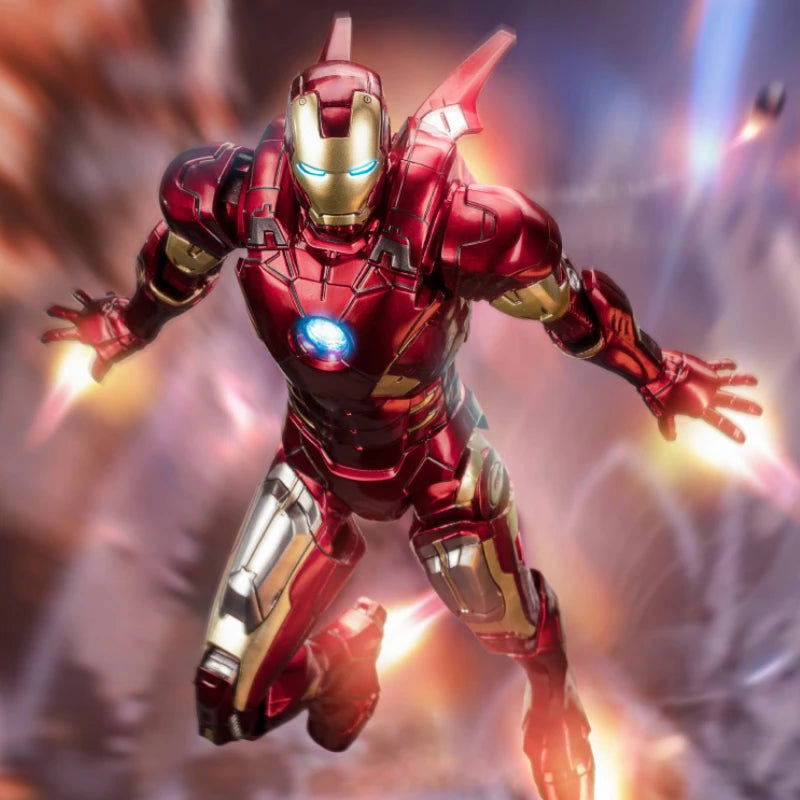 1/10 Original ZD Toys Iron Man MK2 War Machine2.0 MK16 MK11 MK24 MK35 MK47 Tony Stark Collection Model Action Figure Kids Toys