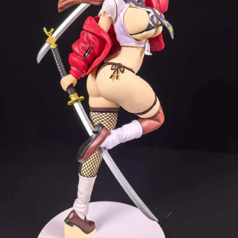 Charm 1/6 Mataro Anime Figure Kagenui Mai Secret Dual Sword Style Beautiful Girl Collectible Statue Desktop Decor For Anime Fans