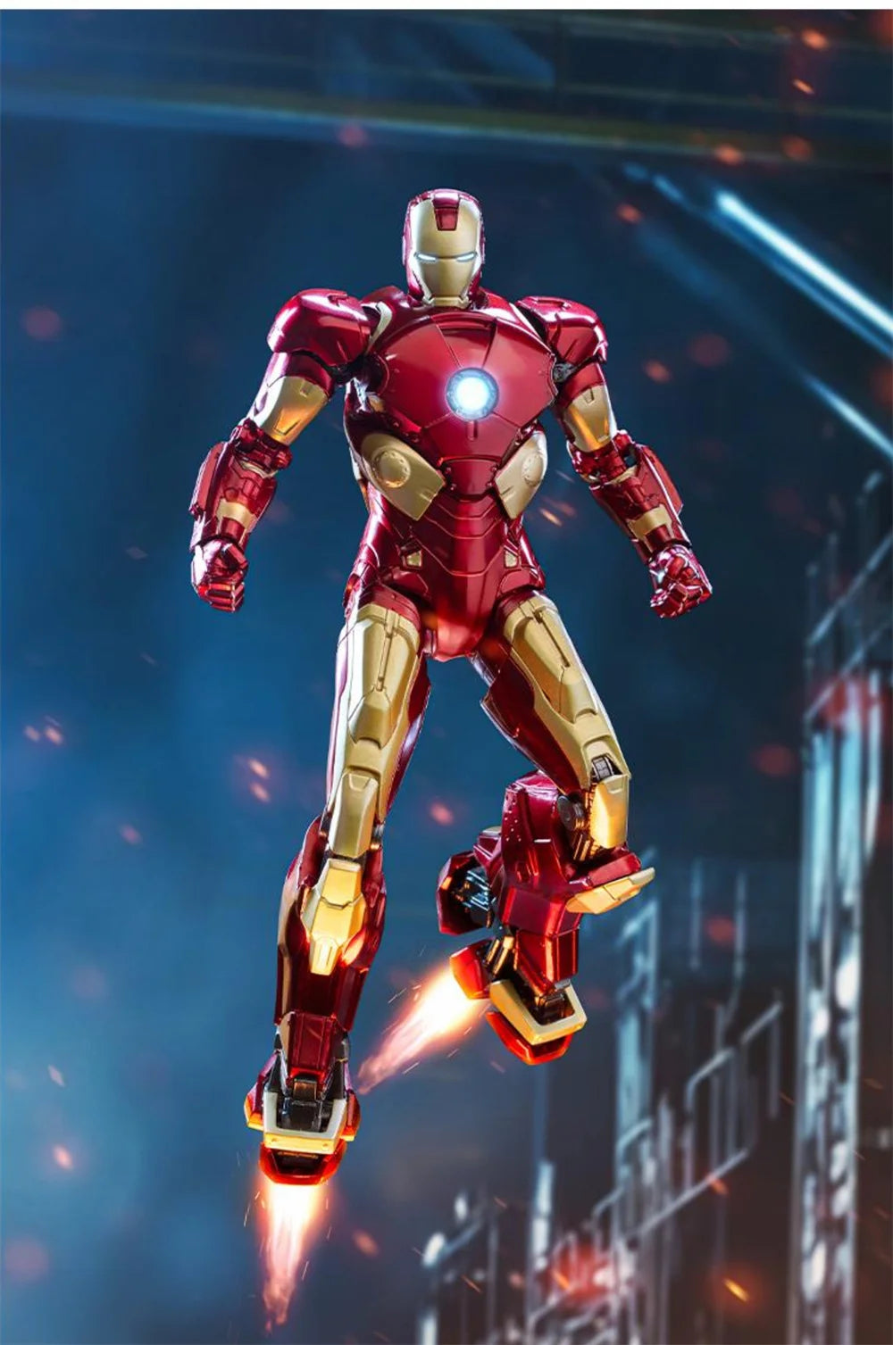 ZDTDS Toys Iron Man MK18 Cassanova MK10 Jack Tony Stark Collection Joint Movable Model Action Figure Desktop Ornament Toys Gifts