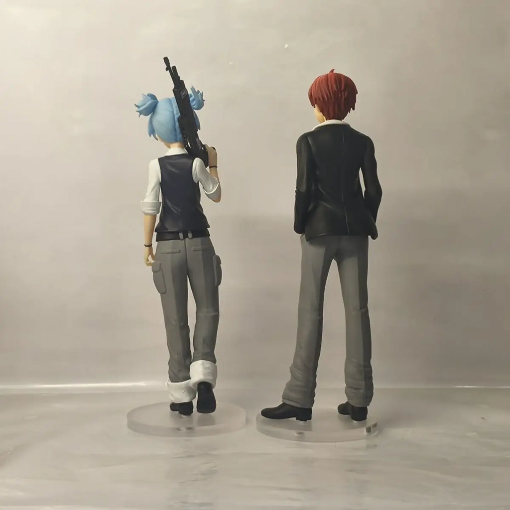 Gsc Pop Up Parade  Assassination Classroom Nagisa Shiota Karma Akabane Pvc Action Figure Model Toy Desktop Ornament