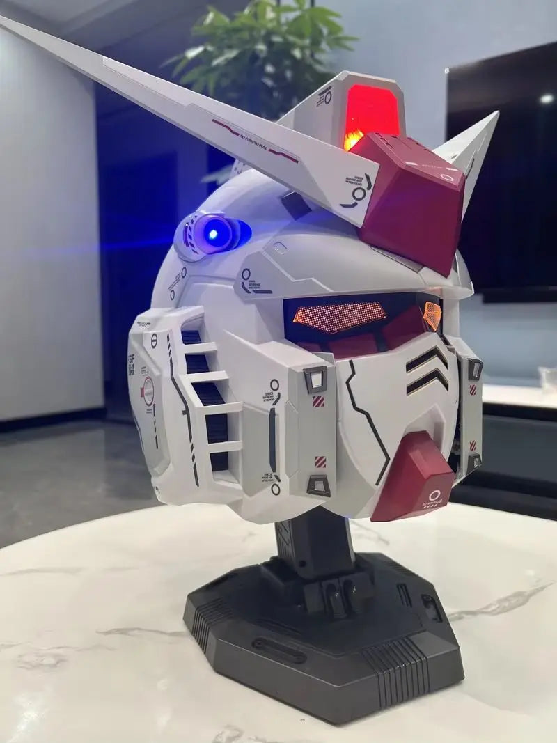 Bandai Gunpla Rx-78 Gundam Bn Kopf-Kollektion Actionfigur Tragbarer Roboter Bausätze Modelle Cosplay Kinder Halloween Weihnachtsgeschenk