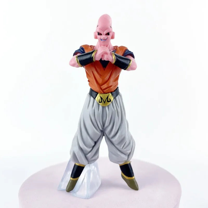 Hot 8pcs Dragon Ball Eight Buu Figurines Evil Majin Buu Bui Martial Arts Club Super Saiyan Anime Model Cute Ornaments Gifts