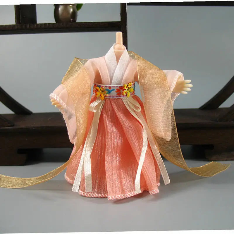 GSC clay man ob11 retro doll clothes set small Hanfu Molly 12 point bjdymy plain clothes