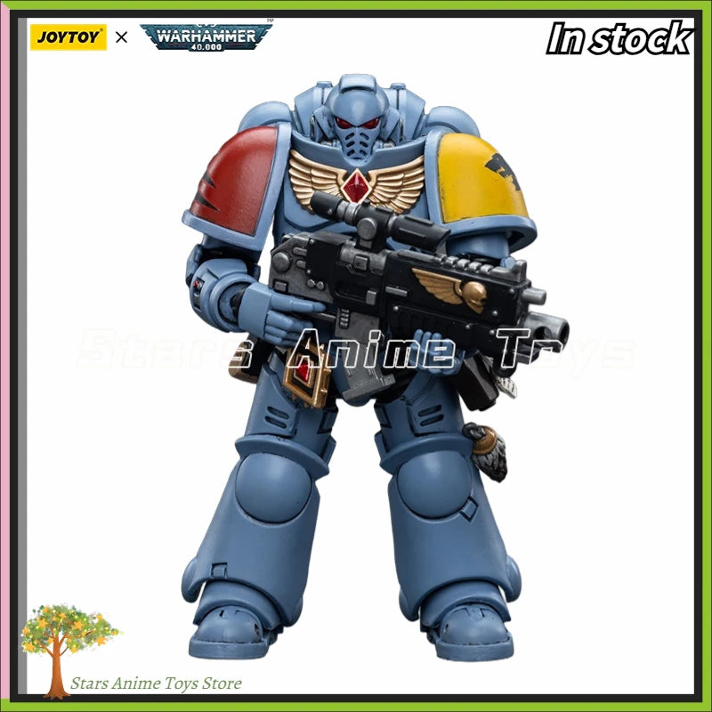 Original JOYTOY 1/18 Action Figure Warhammer 40000 Space Wolves Intercessors Model Collection Gift Toy
