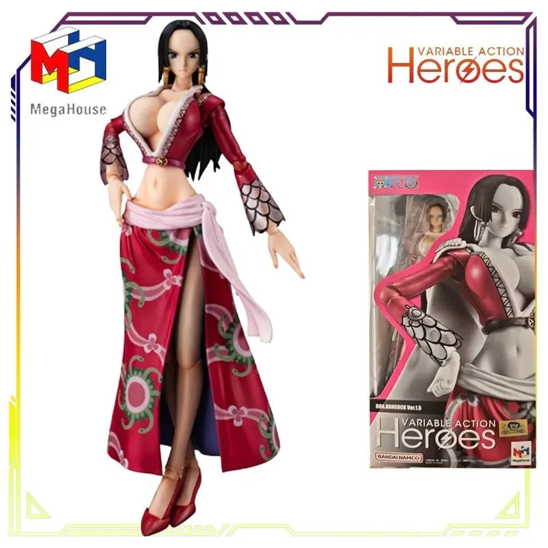 MegaHouse Original Variable Action Heroes VAH Series Boa Hancock Ver. Blue Limited Edition Anime Action Figure Model Toys Gifts
