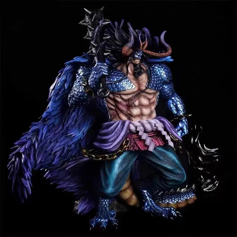 Anime One Piece Kaidou Figuren Vier Kaiser Kaidou Dragon Actionfiguren PVC Sammlung Statue Modell Spielzeug Geburtstagsgeschenke